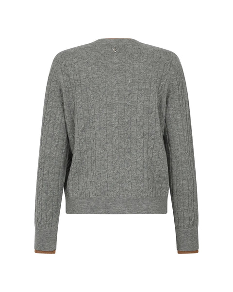 Bon Ton Cardigan - Grey