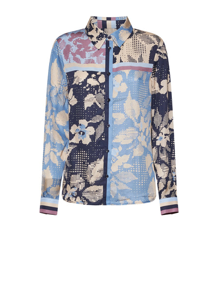 Sanas Shirt - Foulard Blue