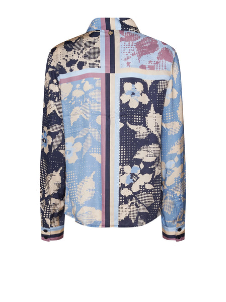 Sanas Shirt - Foulard Blue