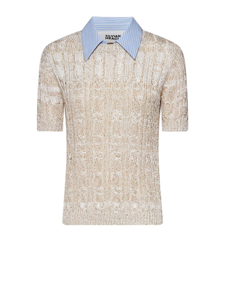 Poondi Polo - Gold/Stripes