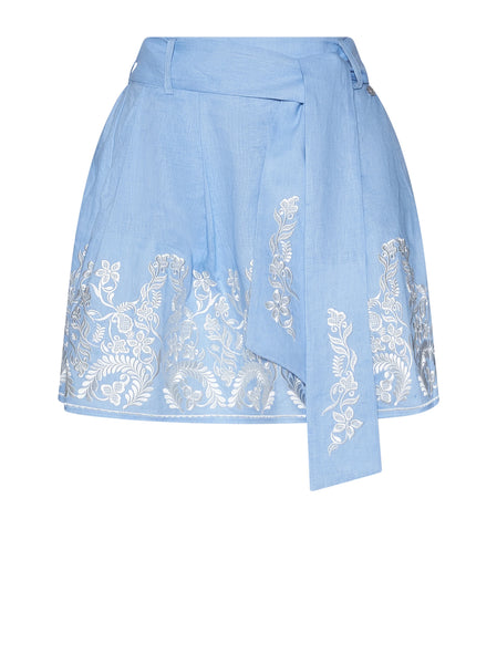 Hasper Miniskirt - Blue Bel Air