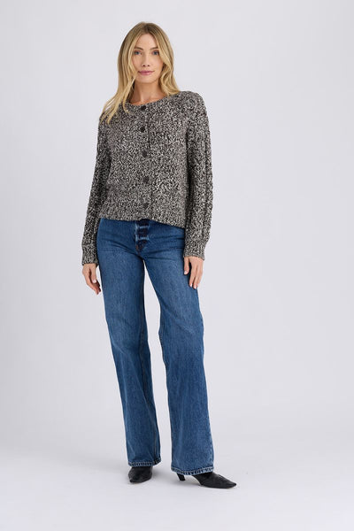 Krew Cardigan - Carob Combo