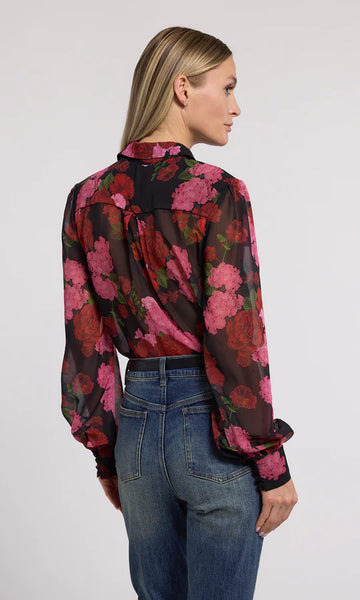 Oslo Floral Shirt - Floral Fantasy Red