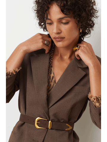 Aila Belt - Chocolate