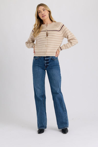 Hannah Cardigan - Dune Combo