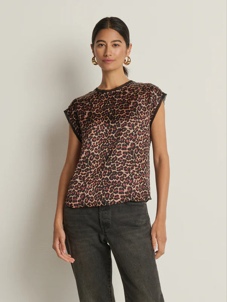 Helen Top - Winter Leopard