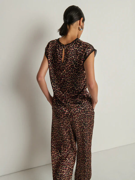 Helen Top - Winter Leopard