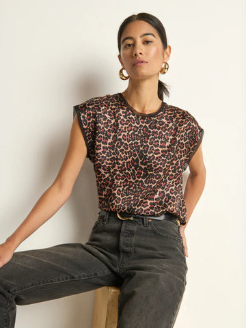 Helen Top - Winter Leopard