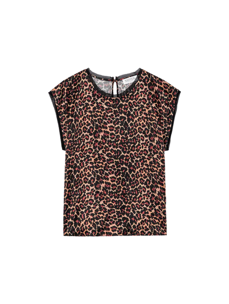 Helen Top - Winter Leopard