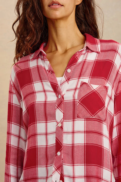 Hunter Top - Rivalry Red