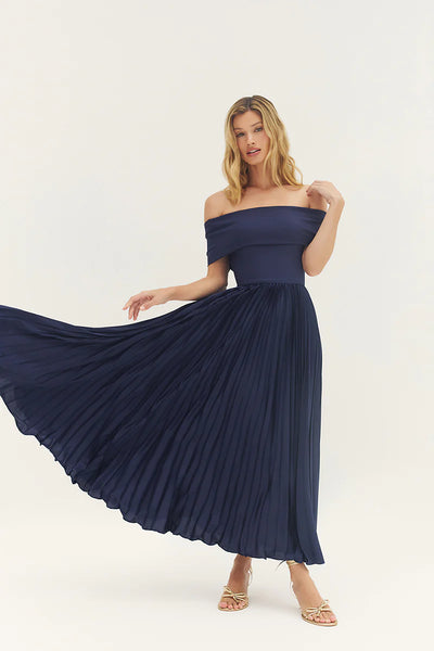 Stockton Dress - Navy