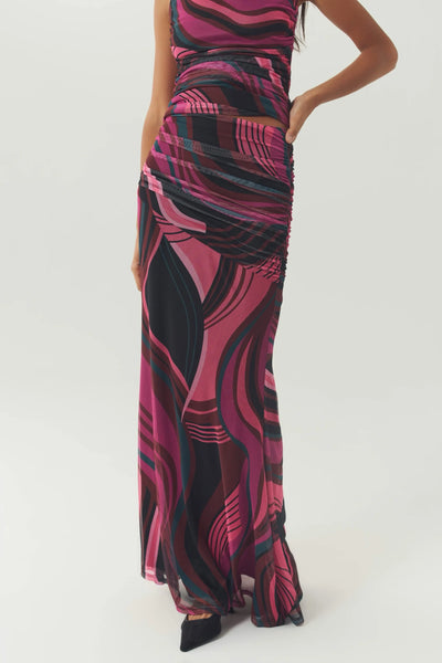Cinda Skirt - Pink/Multi