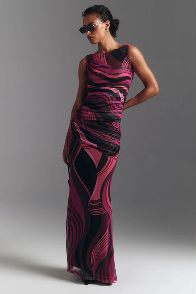 Cinda Skirt - Pink/Multi