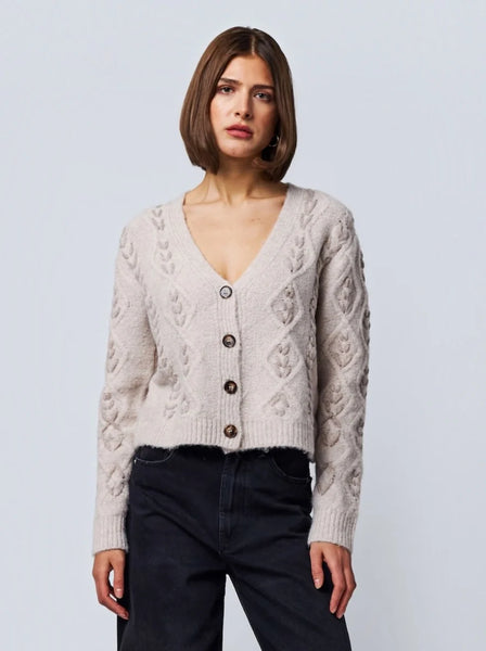 Effie Cardigan - Soft Fawn