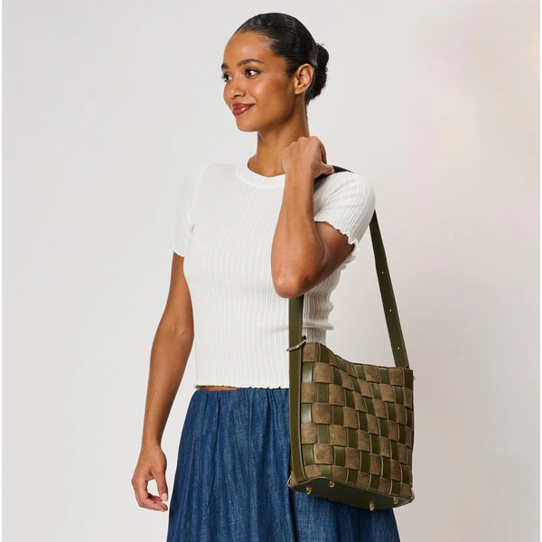 Naomi Bucket Bag - Olive