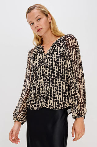 Indi Top - Spotted Shibori