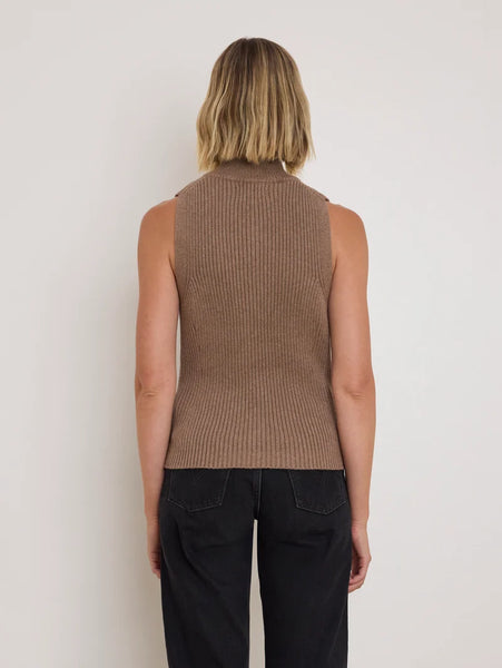 Ira Sweater Vest - Biscotti