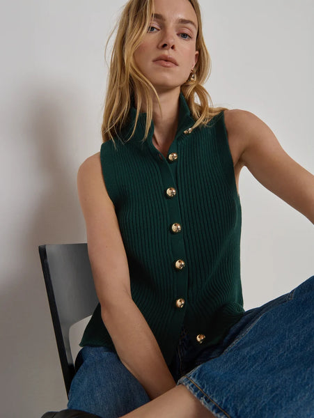 Ira Sweater Vest - Garden