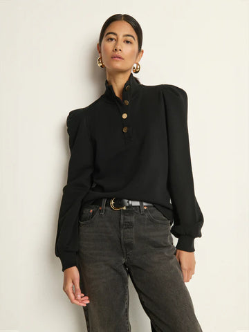 Jessie Sweatshirt - Jet Black