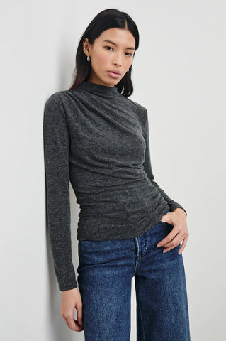 Joelle Top - Charcoal