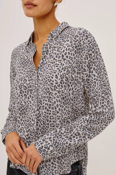 Josephine Top - Ecru Cheetah