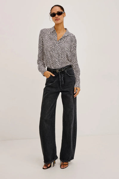 Josephine Top - Ecru Cheetah