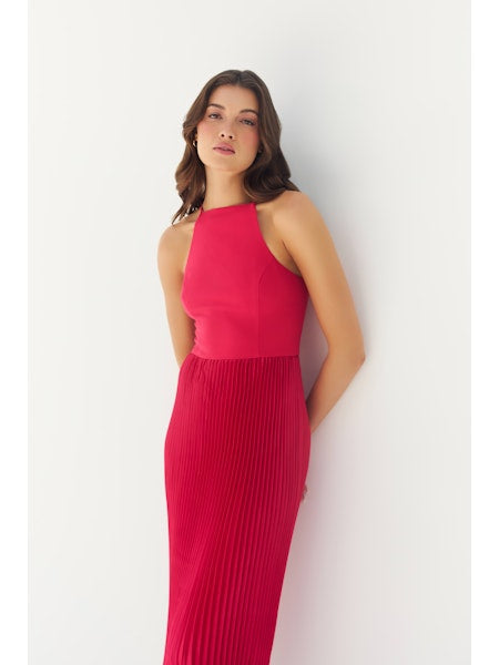 Becker Dress - Raspberry