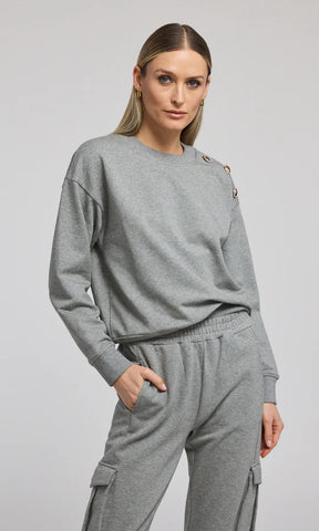 Cambria Sweatshirt - Heather Grey