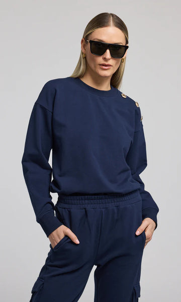 Cambria Sweatshirt - French Navy