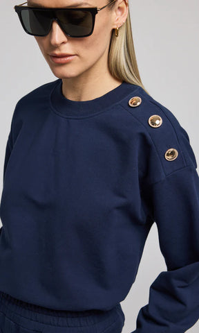 Cambria Sweatshirt - French Navy