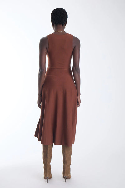 Ariene Knit Dress - Copper Cedar