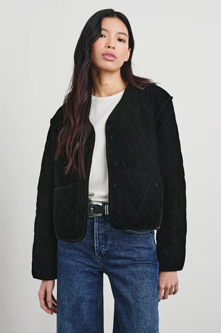 Kiko Jacket - Black Velvet