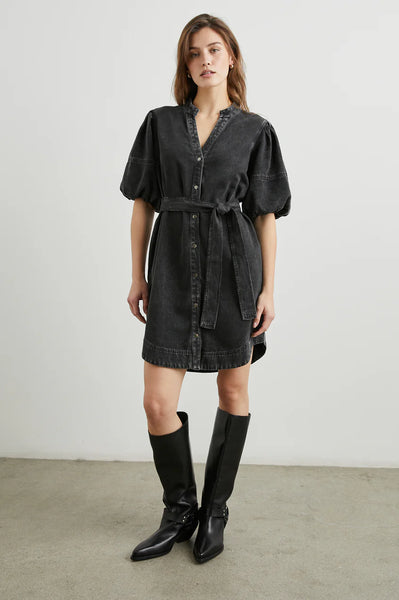 Kingsley Dress - Faded Black