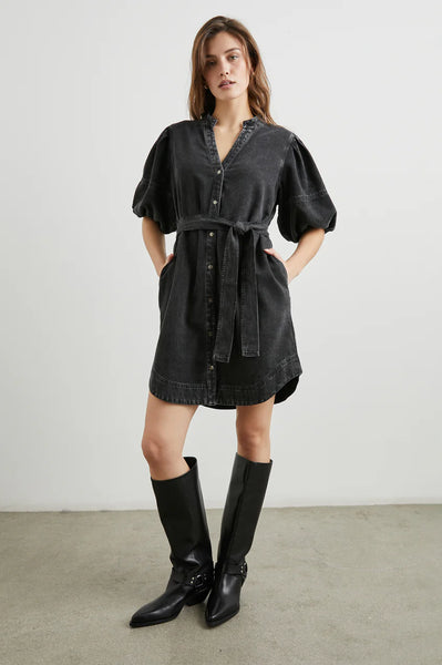 Kingsley Dress - Faded Black