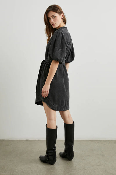 Kingsley Dress - Faded Black