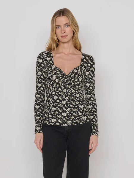 Lana Twisted Top - Layered Petals