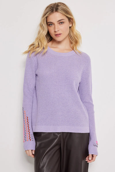 Let's Meet Sweater - Purple Passion
