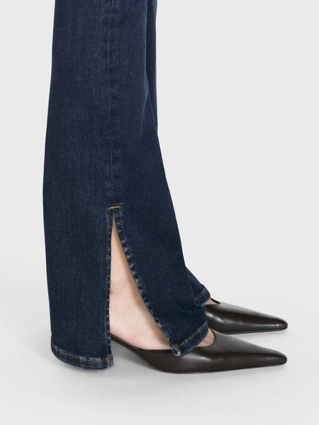 Le Mini Boot Outseam Slit - Moonflower