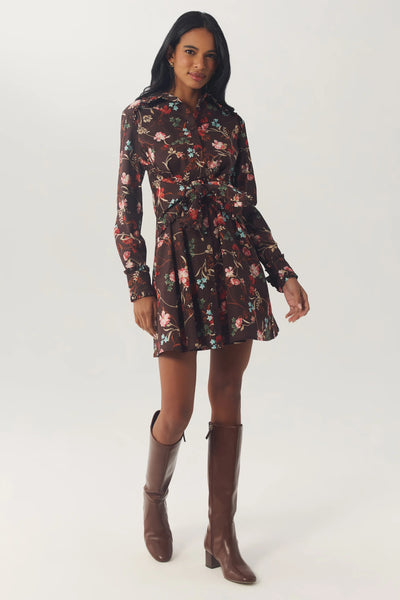 Reney Dress - Brown/Multi