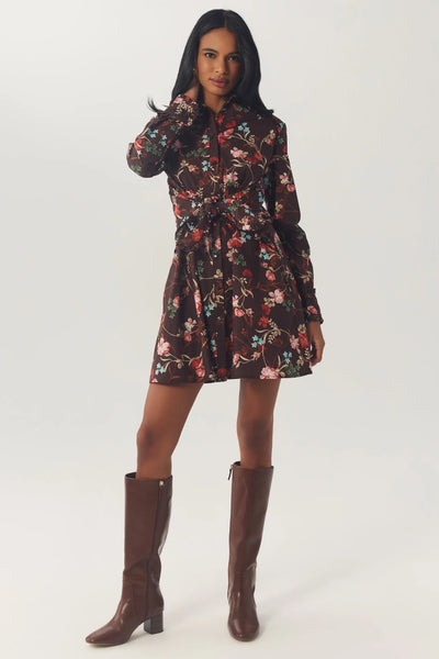 Reney Dress - Brown/Multi