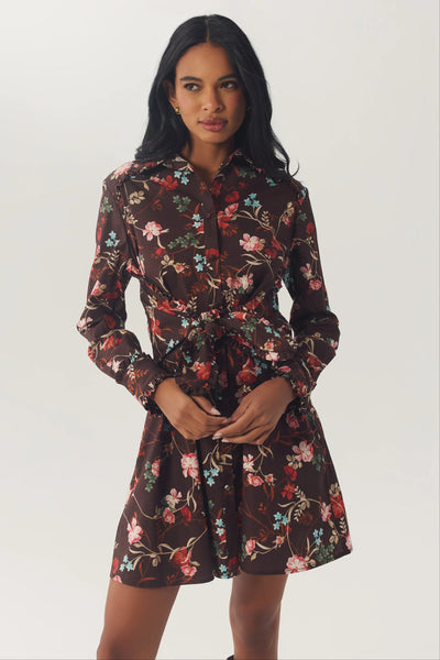Reney Dress - Brown/Multi