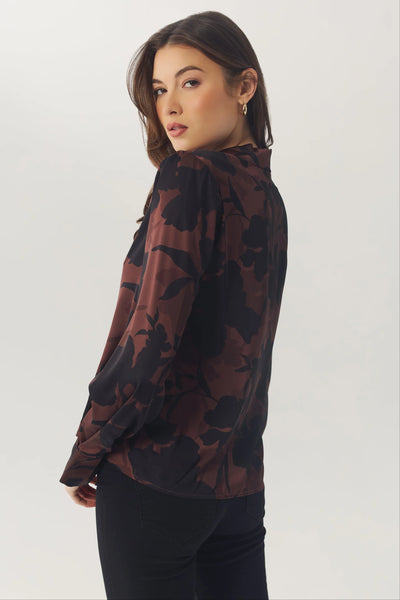Cain Top - Brown/Black