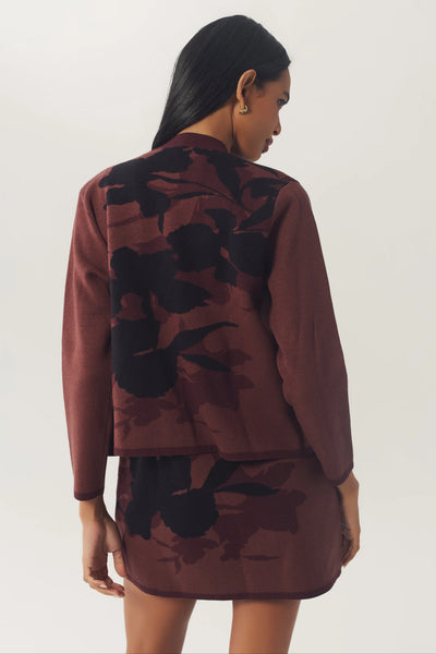 Brook Cardigan - Brown Black