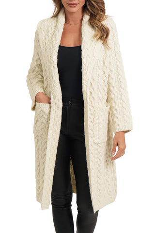 Trevor Cardigan - Ivory