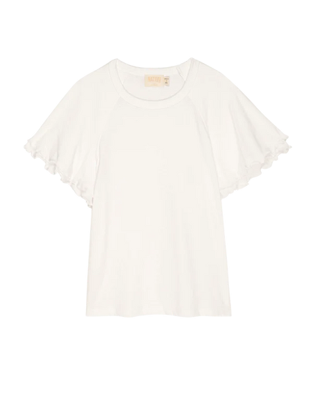 Macy Raglan Top - White