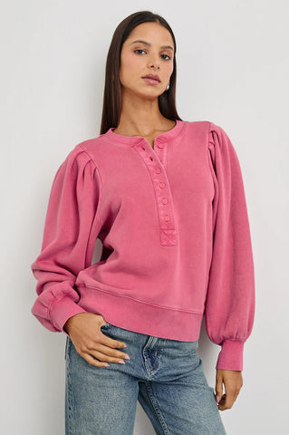 Mariana Pullover - Hibiscus