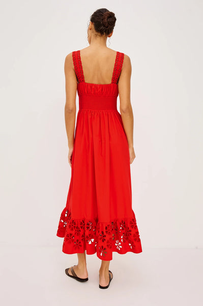 Moira Dress - Scarlet