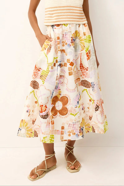 Sasha Skirt - Travertine