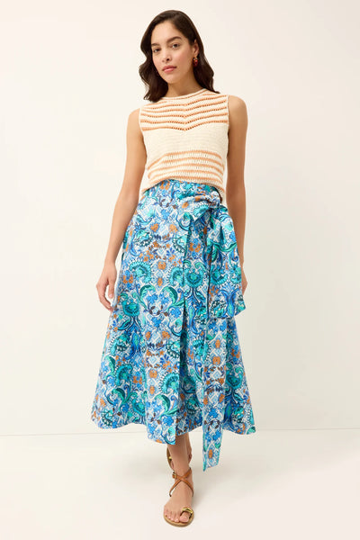 Estine Wrap Skirt - Chateau