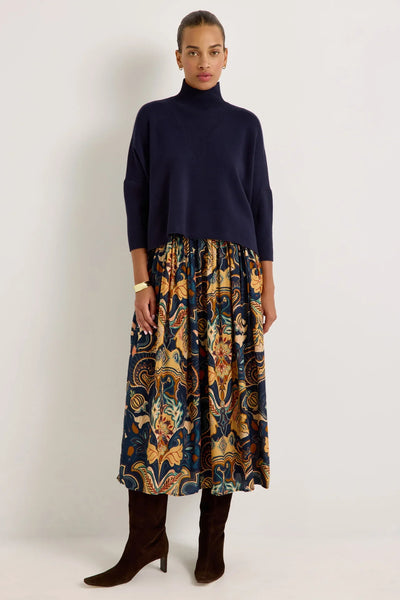 Gracie Skirt - Saddle